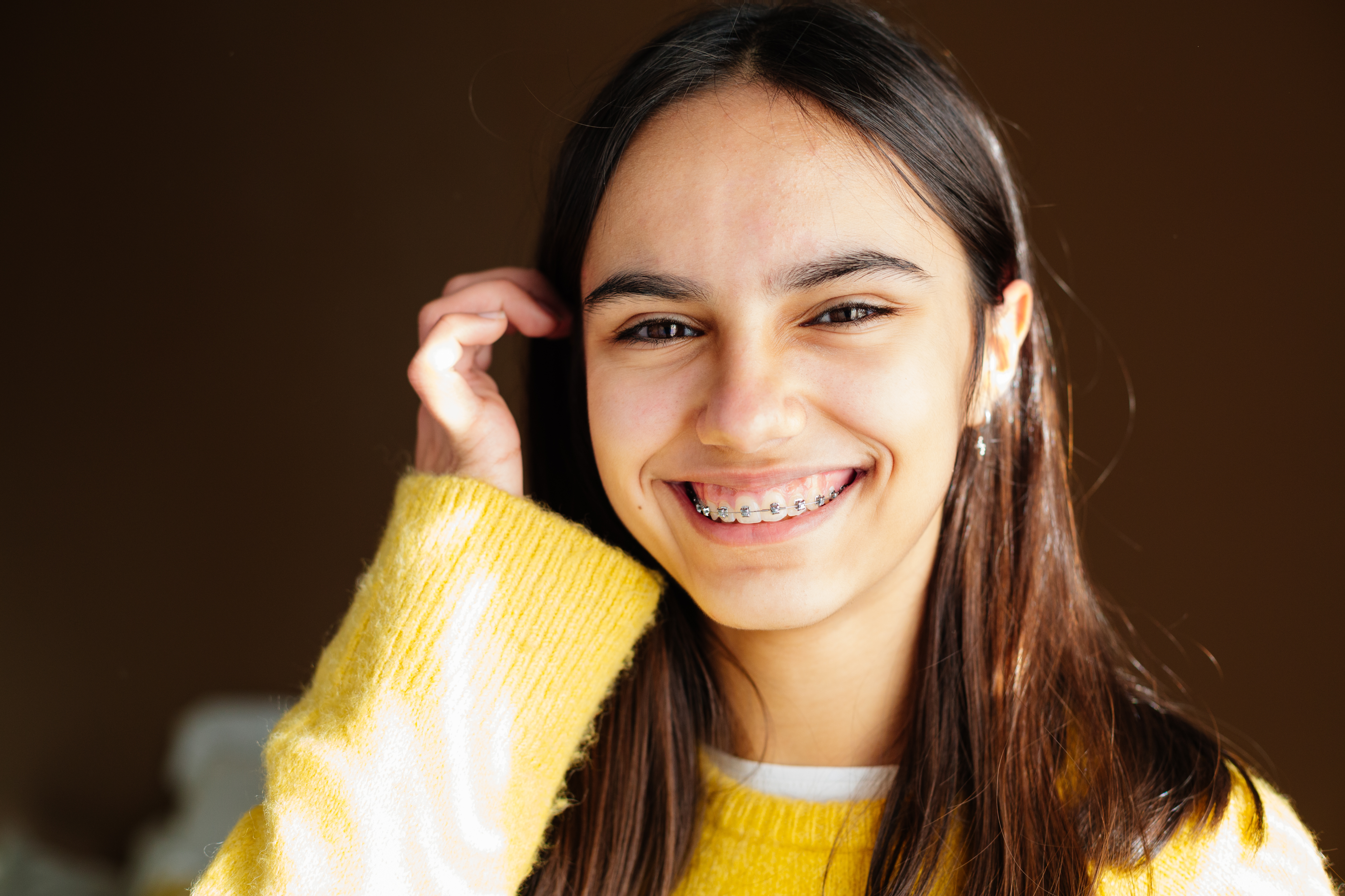 Clear braces