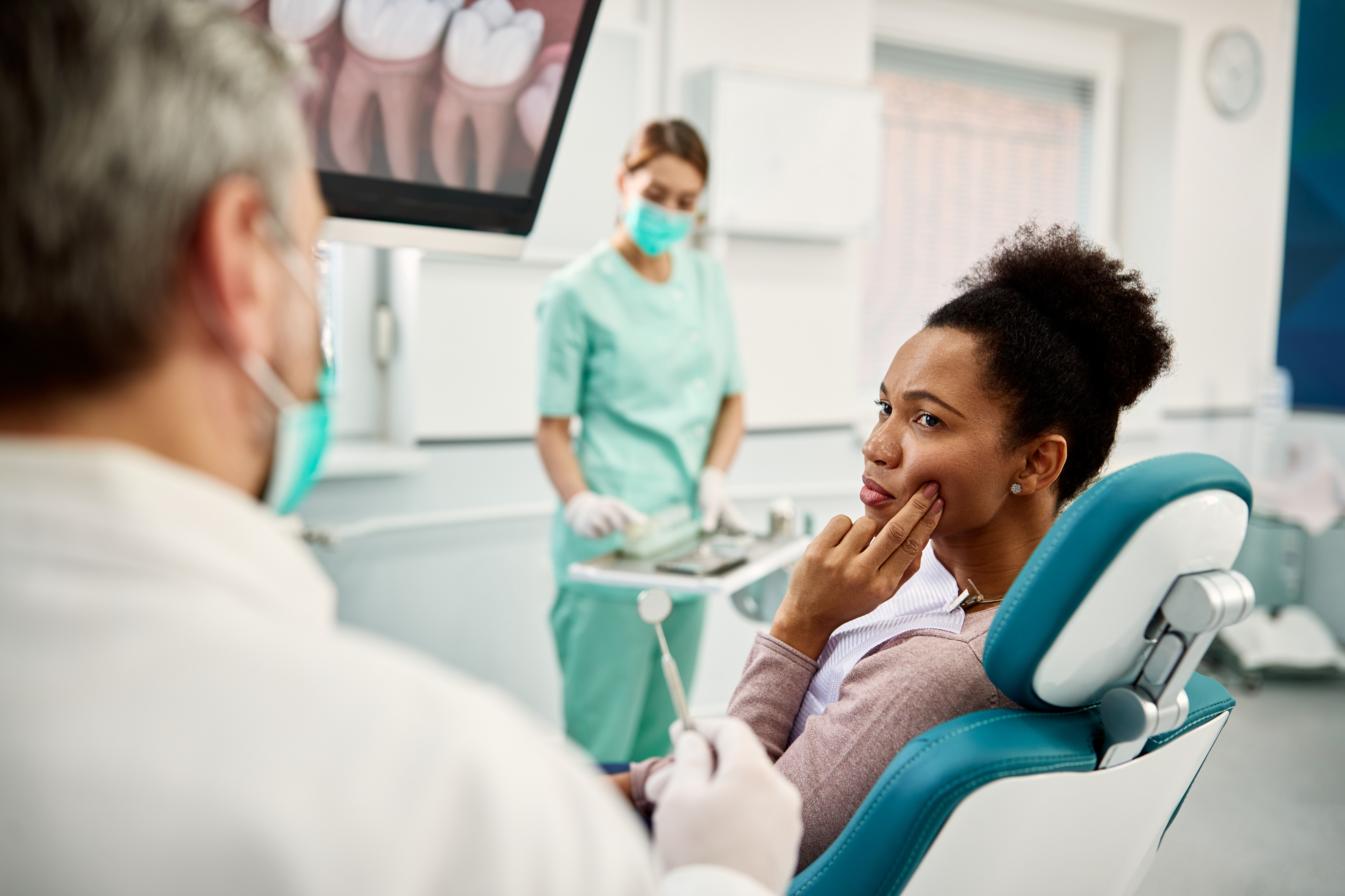Dental filling procedure